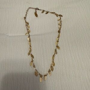 Gold Leaf Necklace